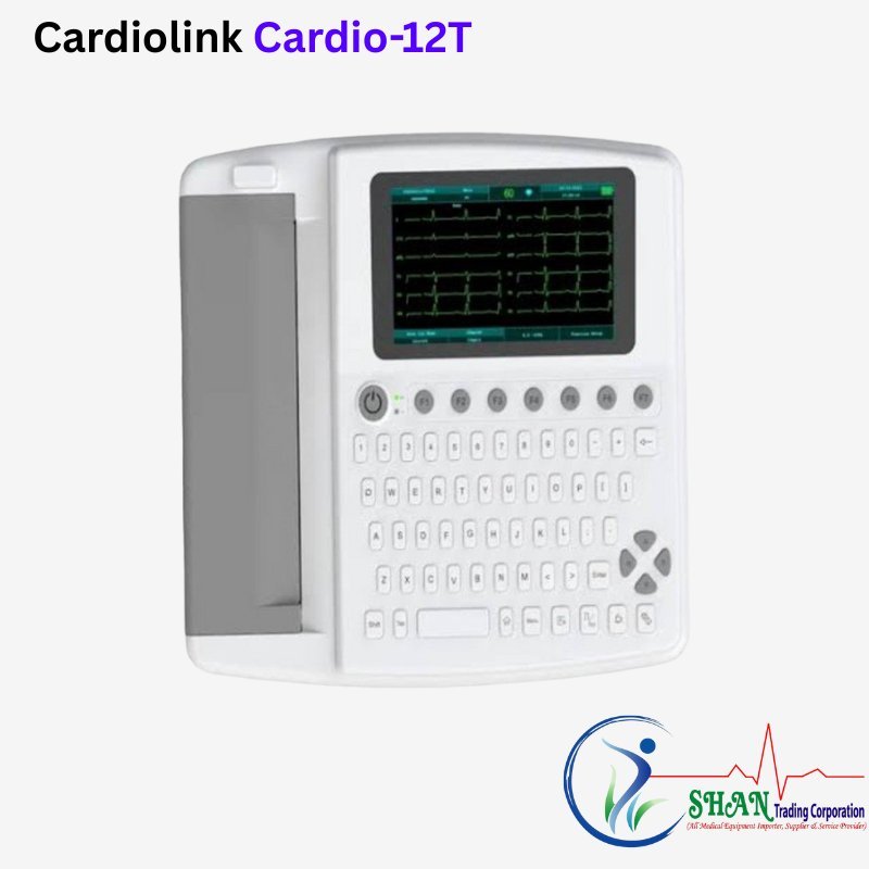 Cardiolink Cardio 6T ECG Machine – Diagnostic Device | Shan Trading Corporation