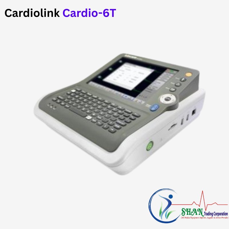 Cardiolink Cardio 6T ECG Machine – Diagnostic Device | Shan Trading Corporation