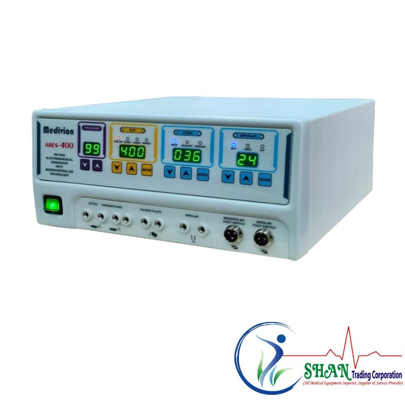 Medivion Ares 4000 Diathermy Machine – Surgical OT Equipment | Shan Trading Corporation