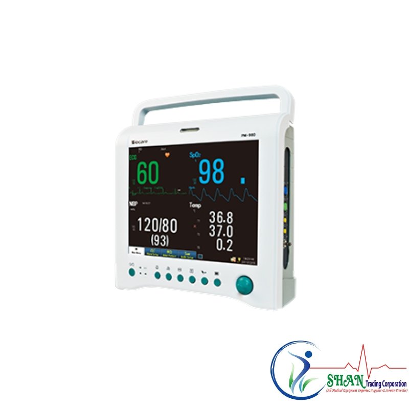 Biocare PM900 multi-parameter patient monitor for hospitals and clinics