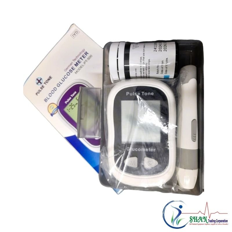 Pulse Tone PT-500 Glucose Meter Machine from Korea