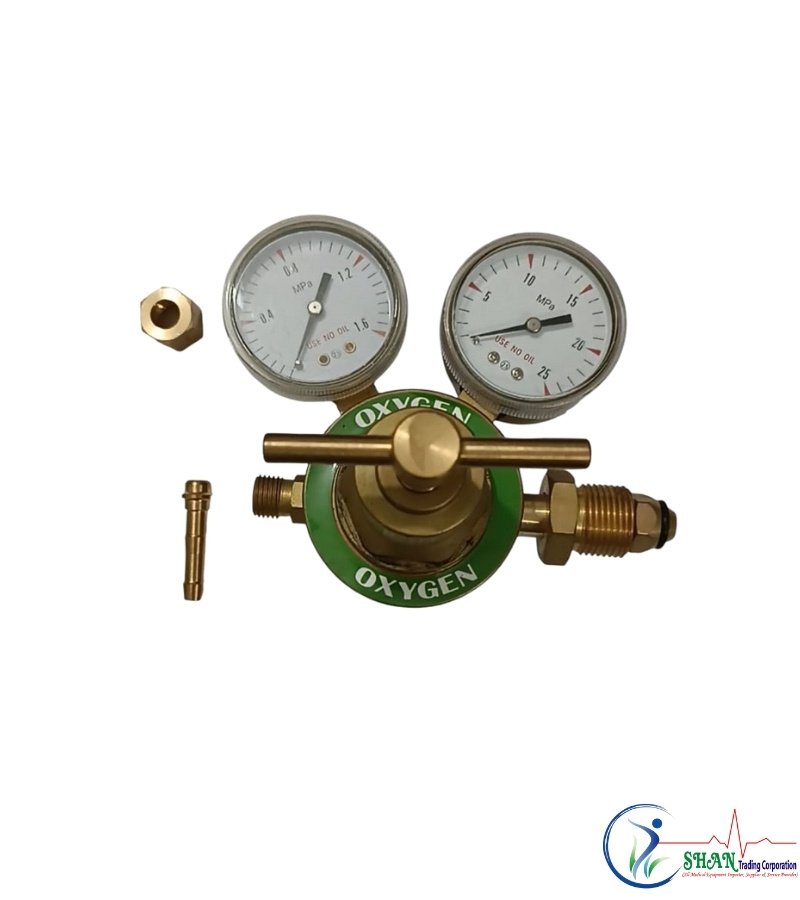 Oxygen Regulator – Single Stage Double Gauge (Taiwan) Single Stage Double Gauge Oxygen Regulator from Taiwan